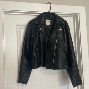 Abercrombie Vegan Leather jacket